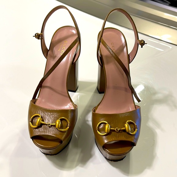 Gucci Shoes Authentic Gucci Heeled Sandals Poshmark